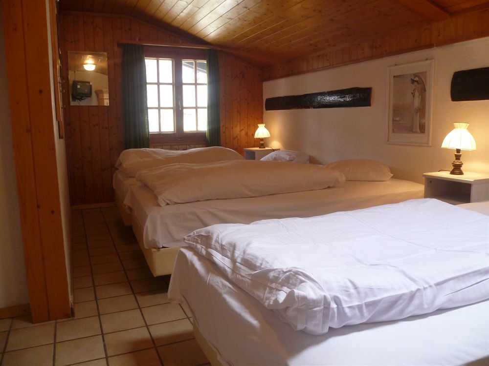 Hotel De La Poste La Tzoumaz Bagian luar foto